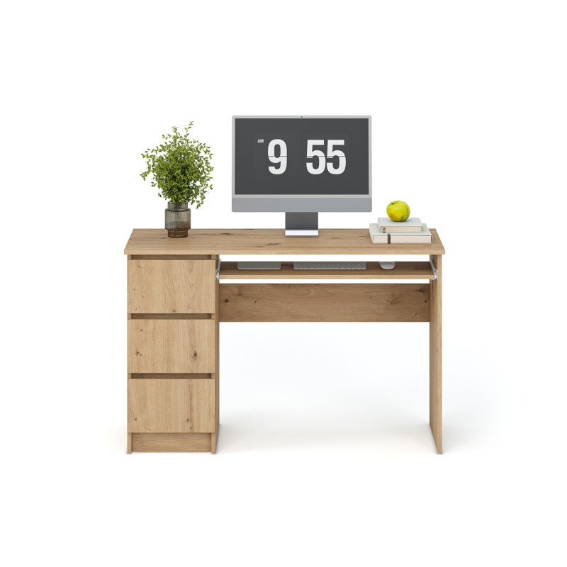 Biurko Cinor Office 120 dąb artisan