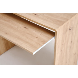 Biurko Cinor Office 120 dąb artisan/grafit