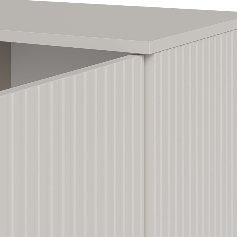 Komoda RANDONIS kaszmir/orzech/czarny (160cm)