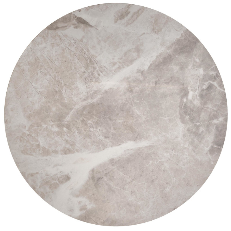 Zestaw 2 ław ITAKO popielaty marmur/grafit