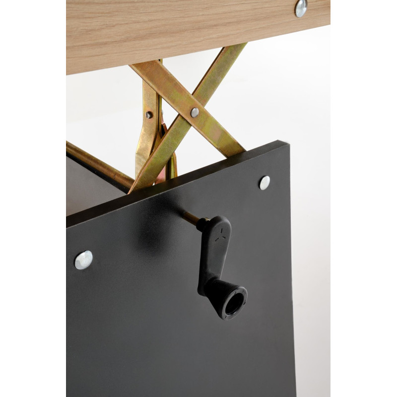 Ławostół ERIKO dąb artisan/czarny