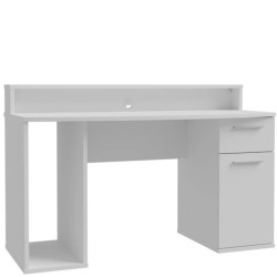 Biurko gamingowe z oświetleniem RGB AYO TZRB219B3-Z12M Biały Meble Forte