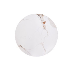 Ława CARINO beżowy marmur/orzech (duża)