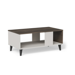 Ława RANDOMO 2 kaszmir/orzech/czarny