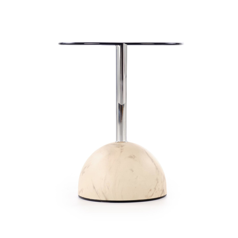 Ława ARIANO beżowy marmur/brąz