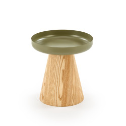 Ława GINEA naturalny/zielony