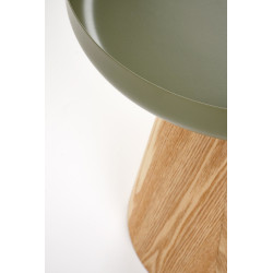 Ława GINEA naturalny/zielony