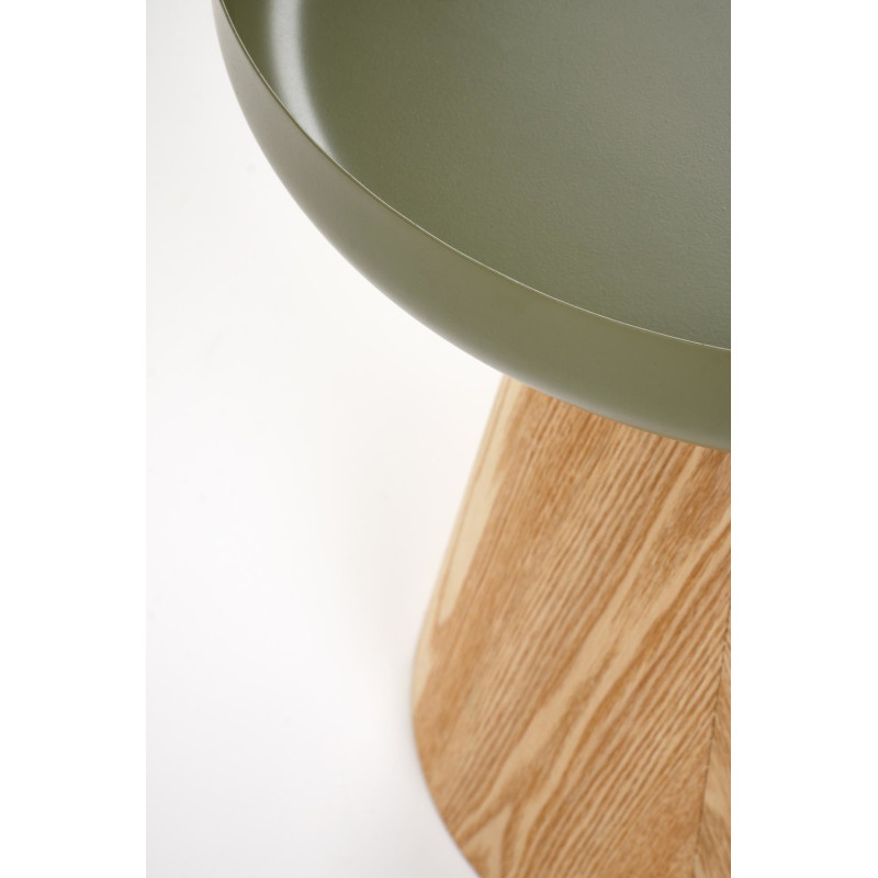 Ława GINEA naturalny/zielony