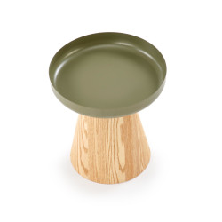 Ława GINEA naturalny/zielony