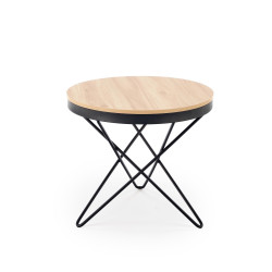 Ława LEILO naturalny/czarny