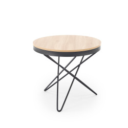 Ława LEILO naturalny/czarny