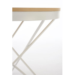 Ława LEILO naturalny/biały