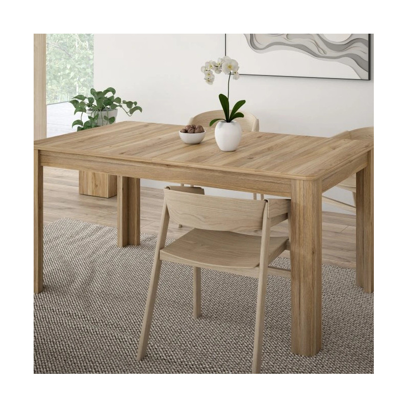 Stół rozkładany 160x90 cm Breathtaker  FLOT16-D108 Dąb Mauvella Meble Forte