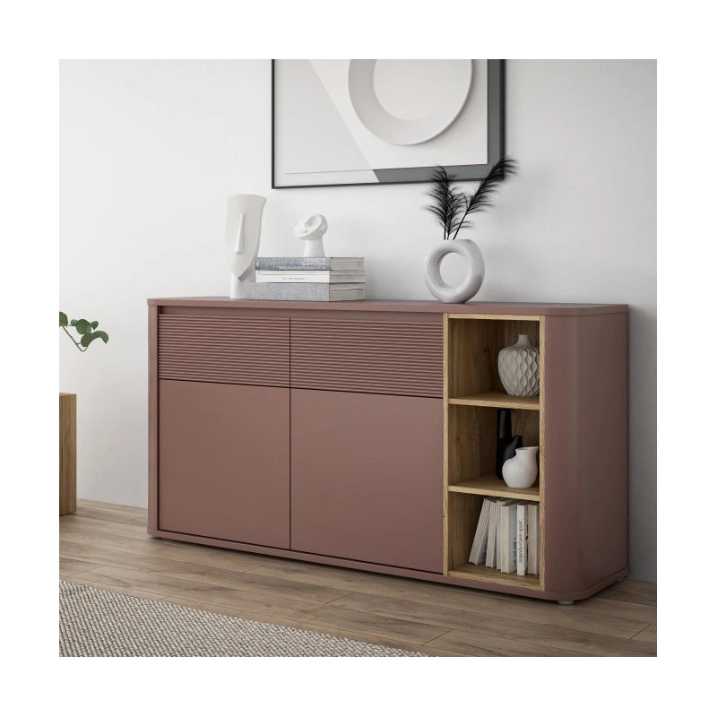 Komoda Breathtaker BTHK233-Q191 Terakota/Dąb Mauvella Meble Forte