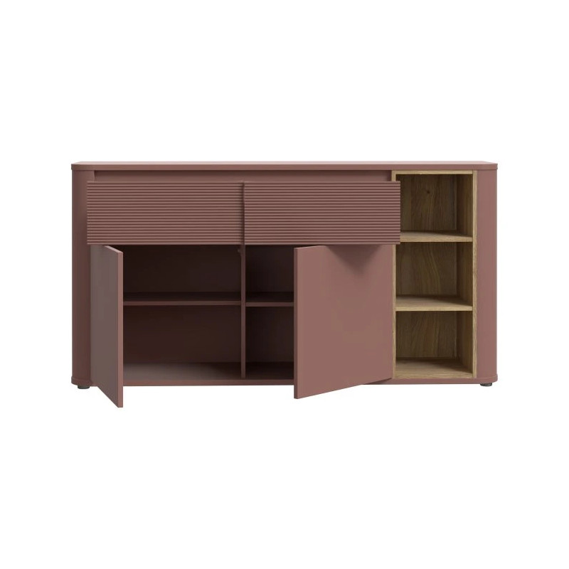 Komoda Breathtaker BTHK233-Q191 Terakota/Dąb Mauvella Meble Forte