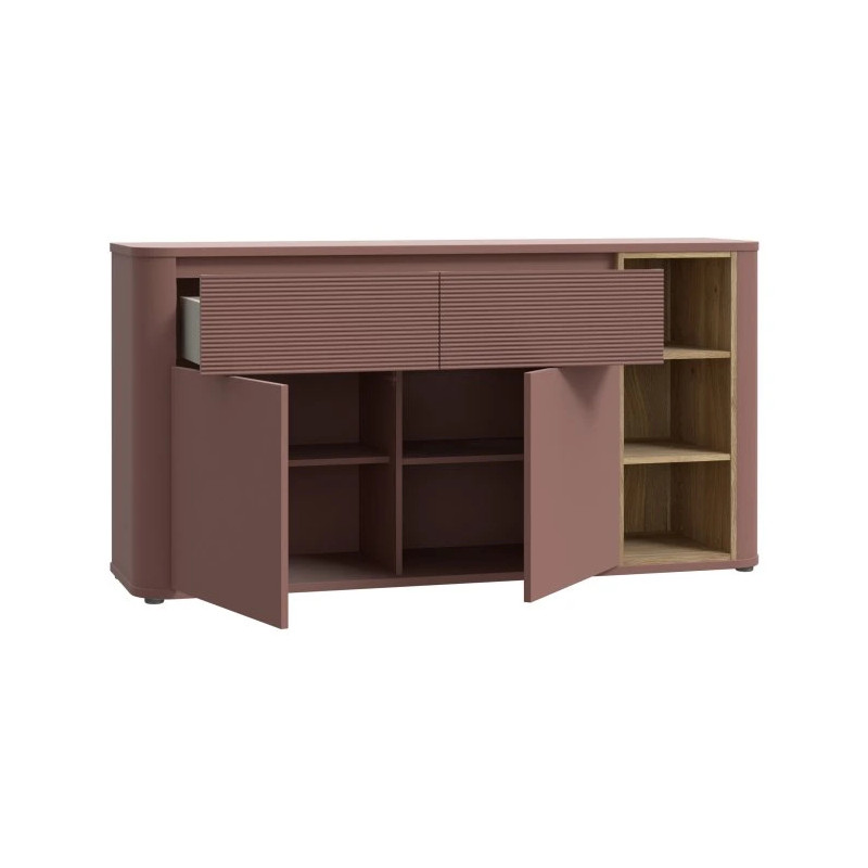 Komoda Breathtaker BTHK233-Q191 Terakota/Dąb Mauvella Meble Forte