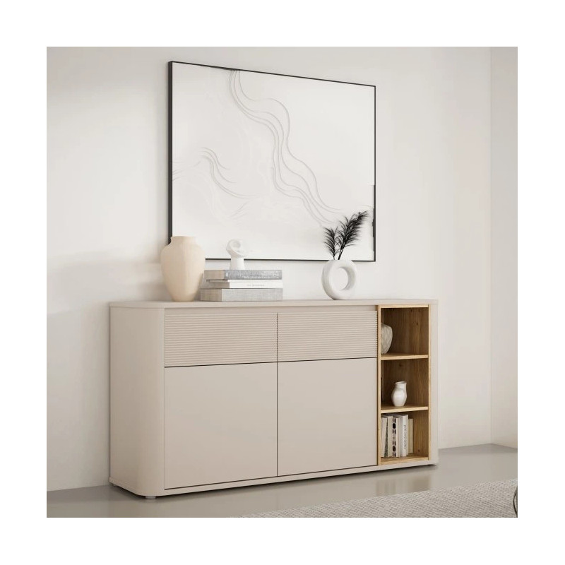 Komoda Breathtaker BTHK233-M846 Dąb Mauvella/Piaskowy Meble Forte
