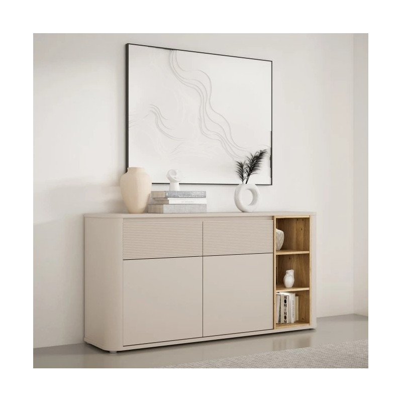 Komoda Breathtaker BTHK233-M846 Dąb Mauvella/Piaskowy Meble Forte