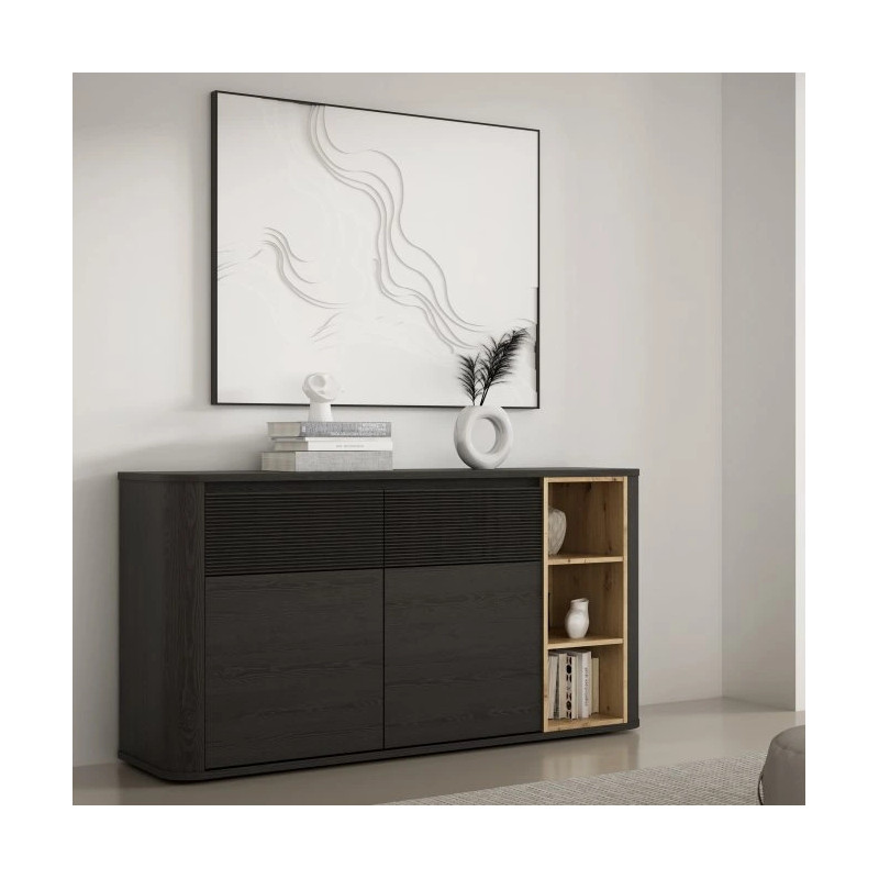 Komoda Breathtaker BTHK233-Q194 Dąb Cabezone/Dąb Artisan Meble Forte