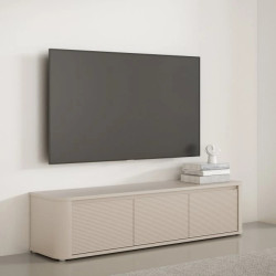 Szafka RTV 170 cm Breathtaker BTHTH131-U60 Piaskowy Meble Forte