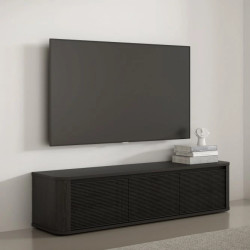 Szafka RTV 170 cm Breathtaker BTHTH131-Q196 Dąb Cabezone/Dąb Czarny Meble Forte