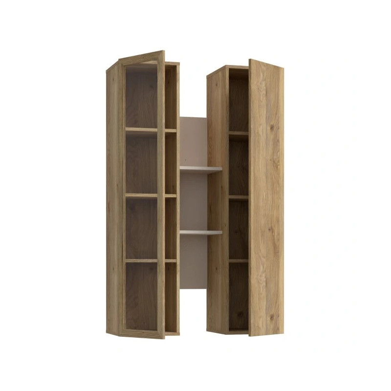 Witryna wisząca Breathtaker BTHVH331-M845 Dąb Mauvella/Piaskowy Meble Forte