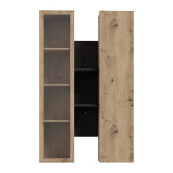 Witryna wisząca Breathtaker BTHVH331-M703 Dąb Artisan/Dąb Cabezone Meble Forte