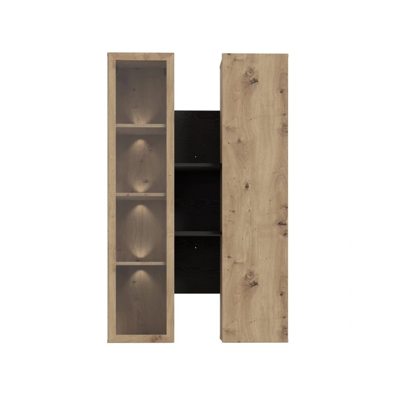 Witryna wisząca Breathtaker BTHVH331-M703 Dąb Artisan/Dąb Cabezone Meble Forte