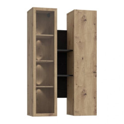 Witryna wisząca Breathtaker BTHVH331-M703 Dąb Artisan/Dąb Cabezone Meble Forte