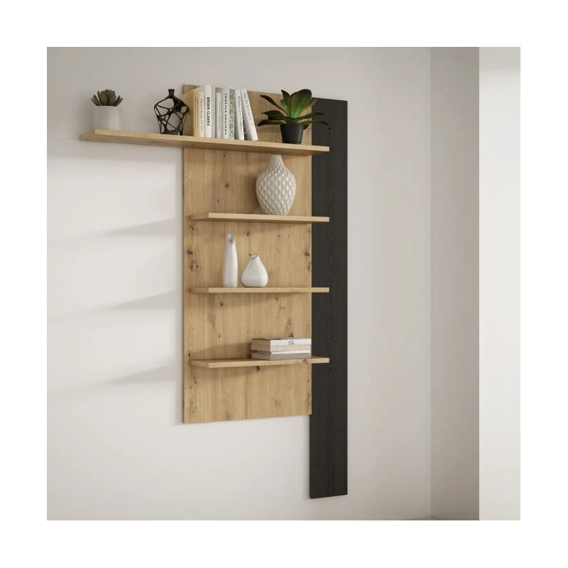 Półka pionowa 130 cm Breathtaker BTHB01-Q195 Dąb Cabezone/Dąb Artisan Meble Forte