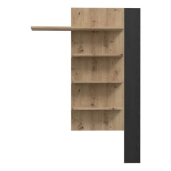 Półka pionowa 130 cm Breathtaker BTHB01-Q195 Dąb Cabezone/Dąb Artisan Meble Forte