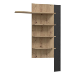 Półka pionowa 130 cm Breathtaker BTHB01-Q195 Dąb Cabezone/Dąb Artisan Meble Forte