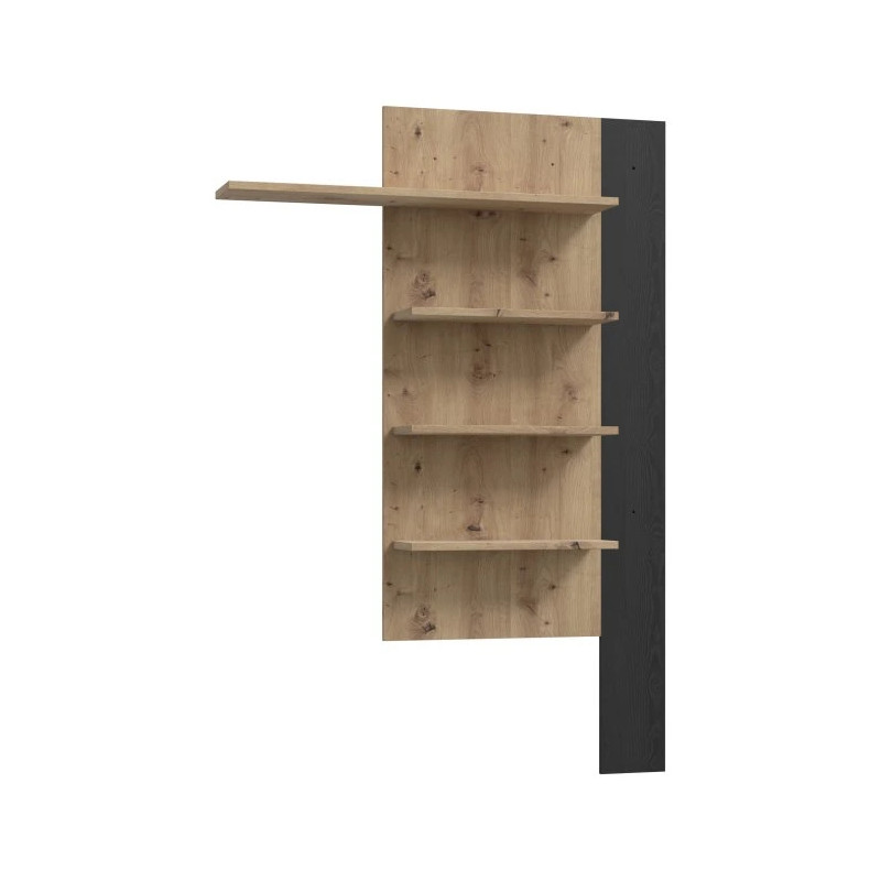 Półka pionowa 130 cm Breathtaker BTHB01-Q195 Dąb Cabezone/Dąb Artisan Meble Forte