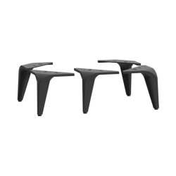 Zestaw 5 nóżek 16 cm do szafek Breathtaker BTHZ51ST-904 Meble Forte