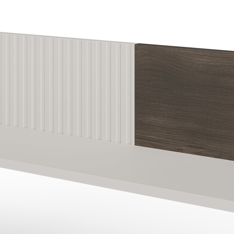 Półka wisząca RANDON 2 kaszmir/orzech/czarny