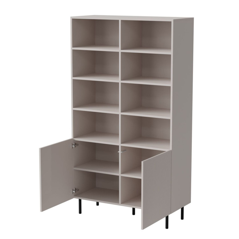 Regał PAXON kaszmir/czarny