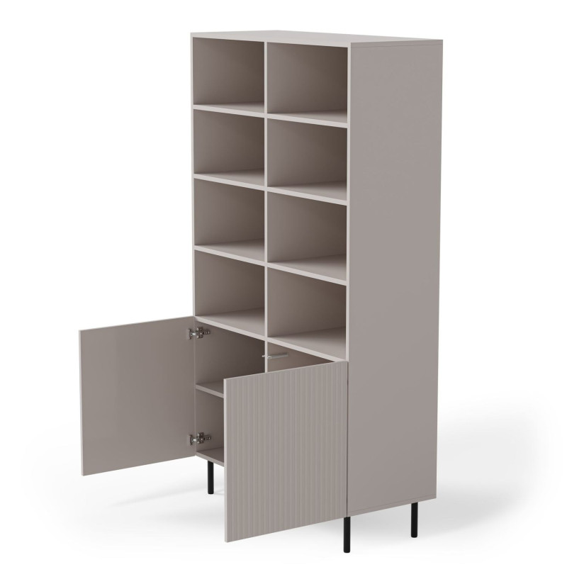 Regał PAXON kaszmir/czarny