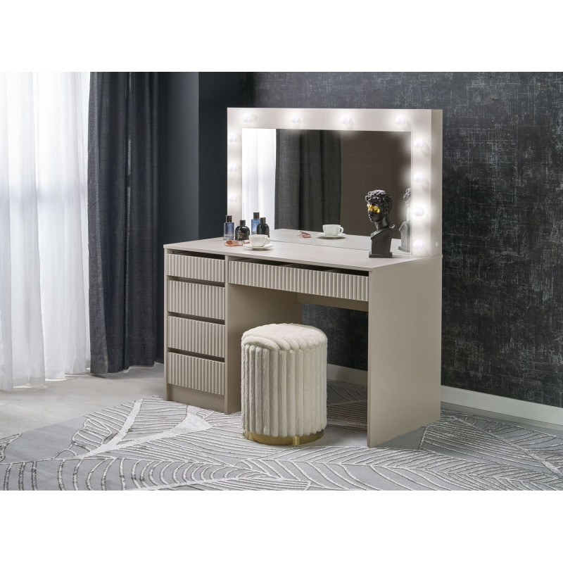 Toaletka HOLYWOOD XL kaszmir z oświetleniem LED