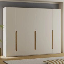 Szafa ubraniowa EDWS963-M902 Beż/Dąb Mauvella Meble Forte