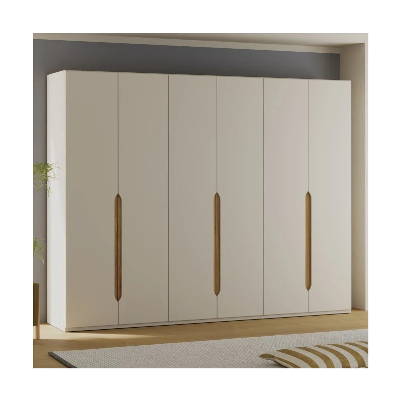Szafa ubraniowa EDWS963-M902 Beż/Dąb Mauvella Meble Forte