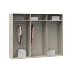 Szafa ubraniowa EDWS963-M902 Beż/Dąb Mauvella Meble Forte