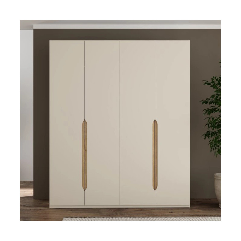 Szafa ubraniowa EDWS943-M902 Beż/Dąb Mauvella Meble Forte