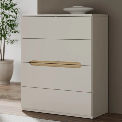 Komoda EDWK312-M902 Beż/Dąb Mauvella Meble Forte