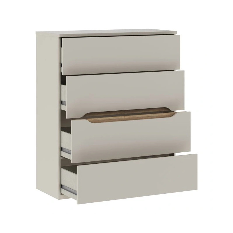 Komoda EDWK312-M902 Beż/Dąb Mauvella Meble Forte