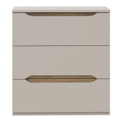 Komoda 3S EDWK212-M902 Beż/Dąb Mauvella Meble Forte