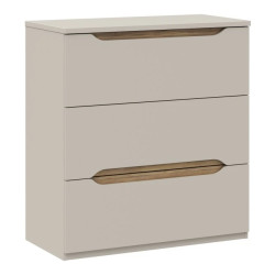 Komoda 3S EDWK212-M902 Beż/Dąb Mauvella Meble Forte
