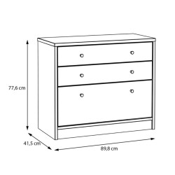Komoda WQNK215 Meble Forte kolekcja Baderna