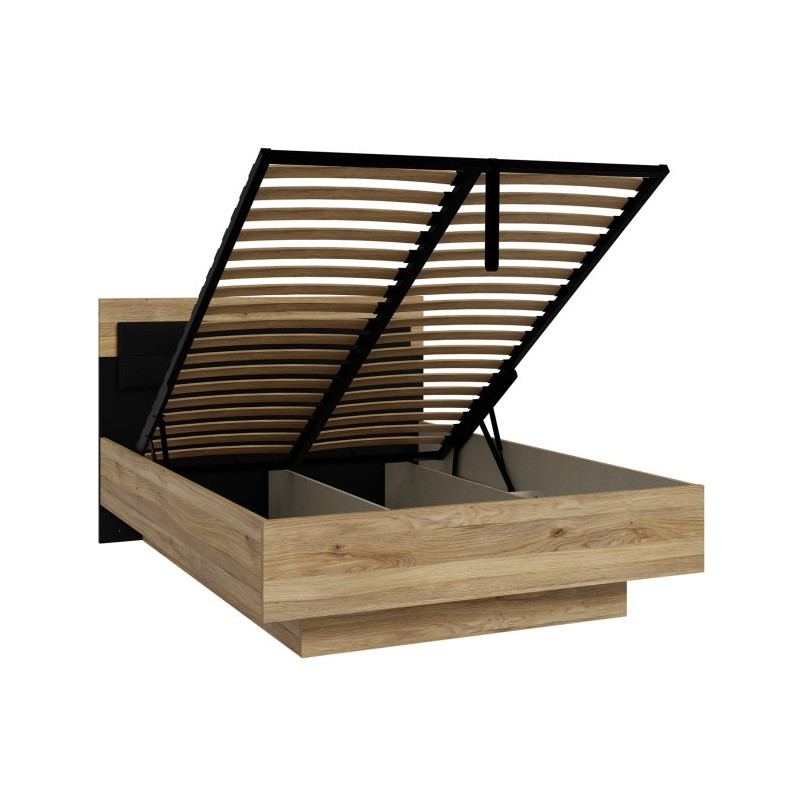 Łóżko z pojemnikiem 140x200 BDNL1142 Meble Forte kolekcja Baderna