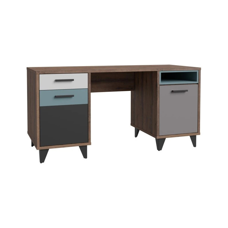 Biurko młodzieżowe RVXB221-N41 Meble Forte