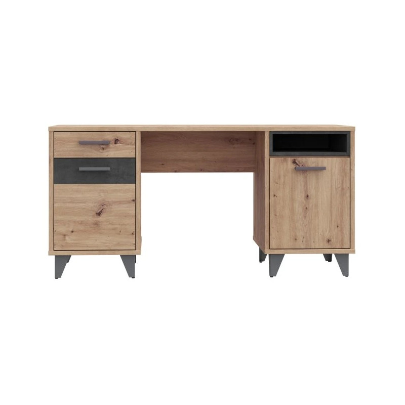 Biurko młodzieżowe Dąb Artisan/Beton RVXB221-C772 Meble Forte